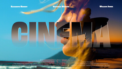 Double Exposure Cinema Titles