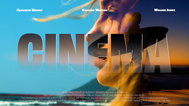 Double Exposure Cinema Titles