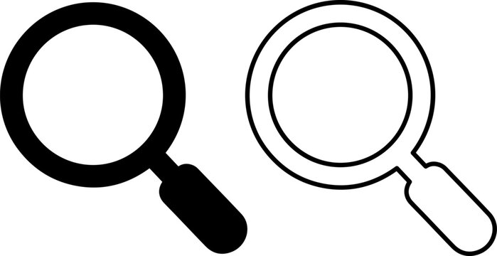 Magnifying glasses for search and investigation purposes