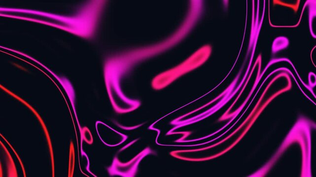 Vibrant Neon Liquid Motion.