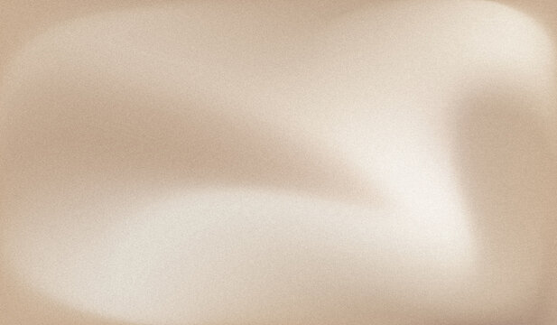 Smooth beige abstract gradient background with a grainy texture for organic minimalist design.