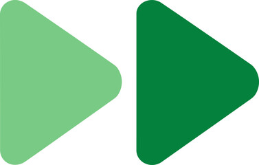 Green arrow icons for navigation and direction