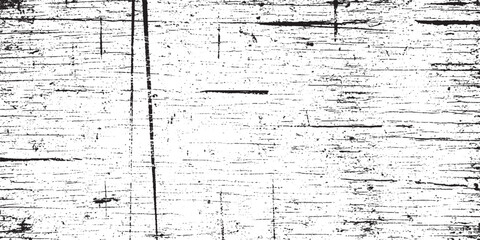 Obraz premium Abstract texture of weathered wood grain with visible scratches and lines.