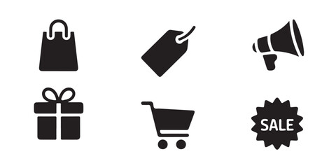 Cloud computing and data transfer icon set featuring upload and download interface symbols