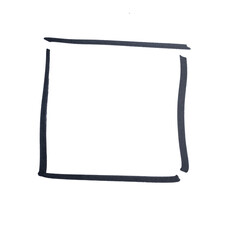 a square drawn with black marker