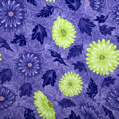 Midnight Daisy Garden