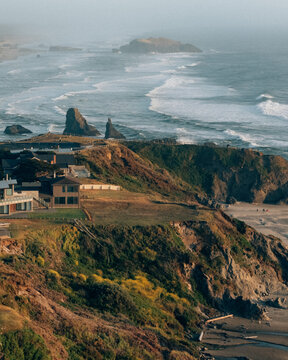 Sunset on the oregon coast