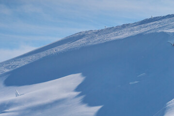 雪山の景色