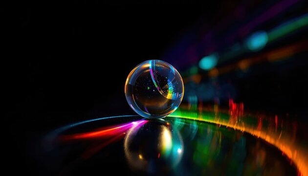 abstract colorful bubbles