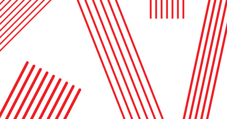 Abstract Red Diagonal Lines Pattern on Light Gray Background