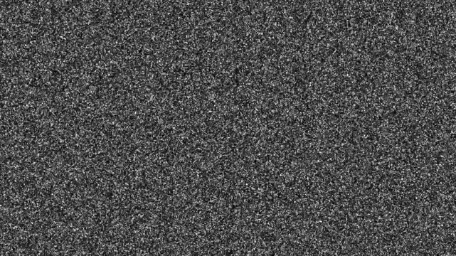 TV snow or noise background. Detuned analog tele visor. Bad Tv Signal - Static tv noise, black and white. Motion graphics of TV noise concept