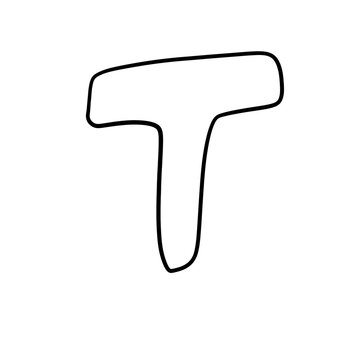 letter t