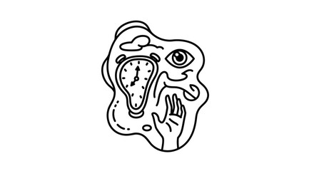 Dynamic abstract artwork with bold brush strokes and a vibrant color palette of red, yellow, and blue, conveying energy and passion