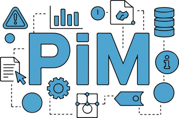 PIM Concept Outline Illustration  Data Management and Analytics