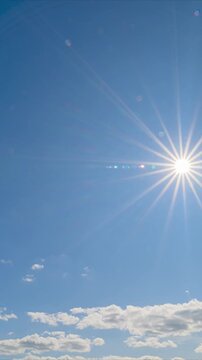 Dramatic Cloudy Skies with Bright Sunlight Creating a Beautiful Atmosphere and Mood