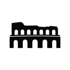Roman Verona icon in vector