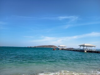 Fototapeta premium pier and sea