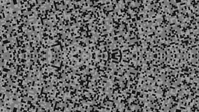Abstract Black and Gray Pattern Animation.