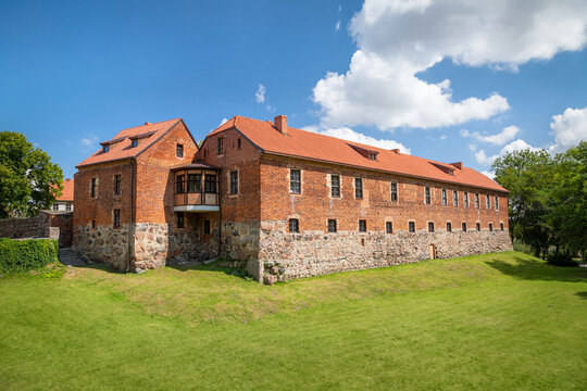 Former Teutonic order castle (Zamek Krzyzacki) in Sztum, Pomeranian Voivodeship, Poland
