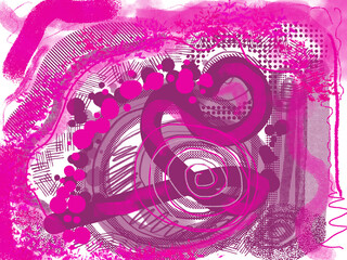 Fototapeta premium Fuchsiascape