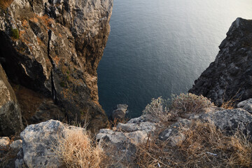 Omani scenery. View from Eftalqout viewpoint