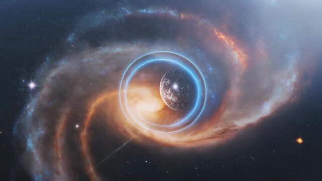Cosmic Dance: Ring Nebula's Planetary Structure in Stunning Detail