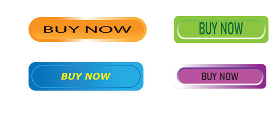 Fototapeta premium Buy Now icon set, Set of button buy now,Modern Online shopping button. Vector illustration. Modern collection for website. collection gradient buttons.Buy Now button icon for Website, Graphics design.