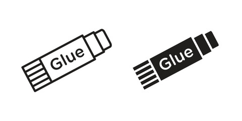 Glue stick icon. Vector linear icon collection. Vector EPS10