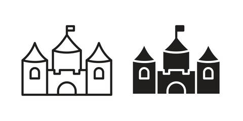 Palace icon. Vector linear icon collection. Vector EPS10 © paul