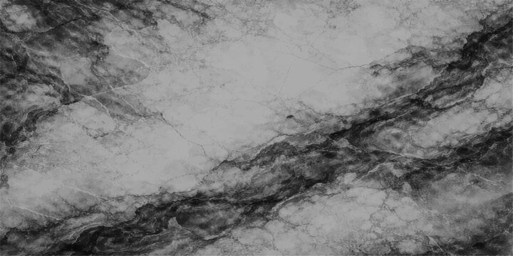 A dark grunge texture background features an old gray stone wall pattern with black and white paint splatters resembling a cold winter landscape of snow and clouds