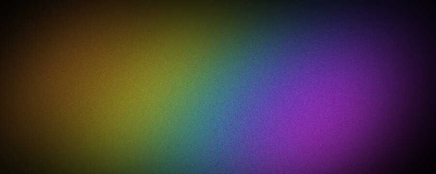 Rainbow Gradient with Grainy Texture, Abstract Spectrum Background