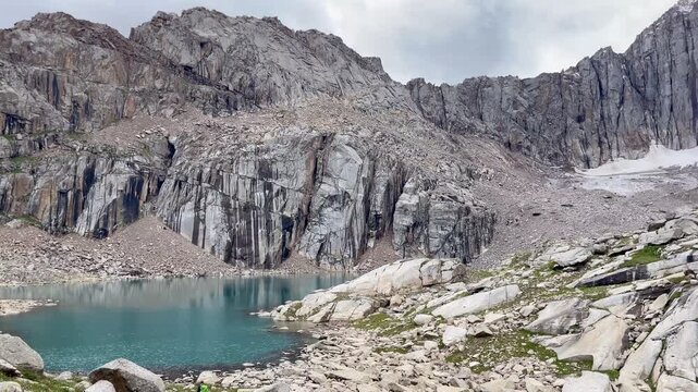 Crystal-clear Balak Ashuu Lakes in the spectacular Terim Tor Valley, Kyrgyzstan.