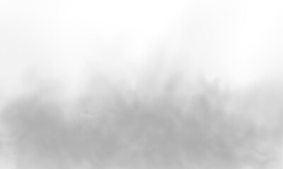 Fototapeta premium Floating mist with soft edges flows naturally. Layered diffusion creates immersive effect. Excellent decorative overlay PNG. 