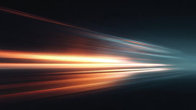 abstract speed light tunnel