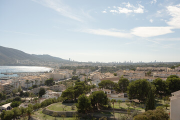 Obraz premium Altea Spain deck view