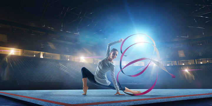 Rhythmic gymnastic.
