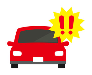 びっくりする車