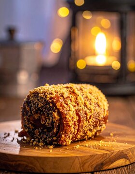 K&uuml;rtőskal&aacute;cs (Baumstriezel)