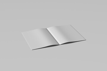 Magazine brochure A4 Mockup