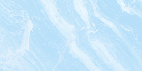 Abstract light blue marble texture background with soft white mineral veins for clean wellness and organic tech design