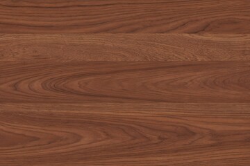 Fototapeta premium Natural medium rich brown walnut wood grain texture background