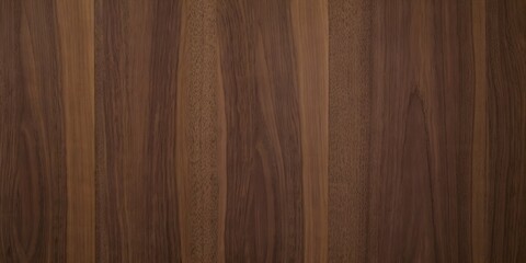 Naklejka premium Natural vertical rich walnut wood plank panel texture background