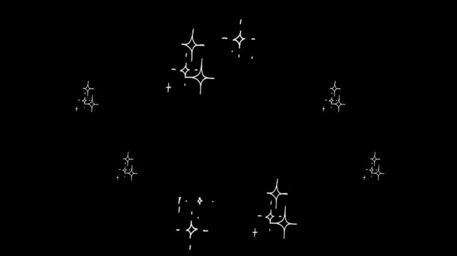 blink animation on the b;ack background