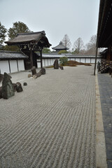 大本山東福寺　本坊庭園の南庭(京都市東山区)