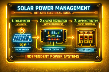 Abstract Technology Background with Digital Data Stream for Tech Design