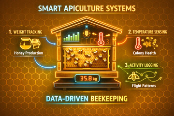 Futuristic Digital Interface and AI Technology HUD Concept for Technology Presentations