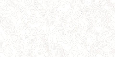 Vector geographic contour mounted map background.The stylized height of the topographic map contour in lines and contours isolated on transparent.  © AFROZAOPORNA