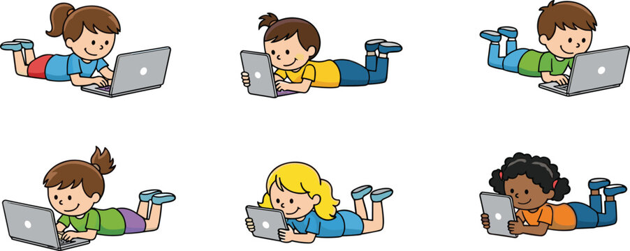 Cartoon Tablet Images – Browse 219,249 Stock Photos, Vectors, and Video ...
