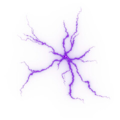 Artistic illustration of a purple ink splash and pink flower pattern erupting through a broken glass wall with a hole in the wall designed as a liquid vector map