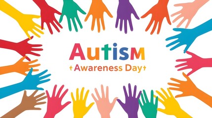 World Autism Day banner featuring for Autism Awareness Day